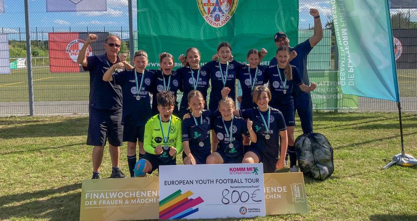 Die U13 wird Rheinlandmeister 2025-2026 in Andernach. 5 Spiele - 5 Siege - 11:2 Tore